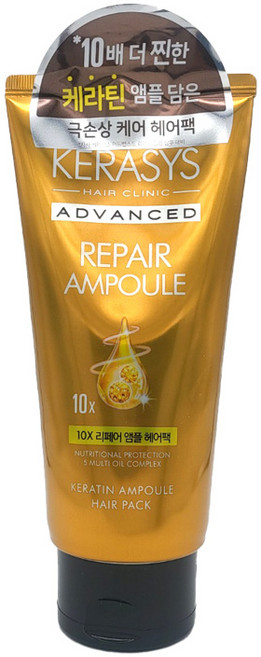 케라시스 어드밴스드 10X 리페어 헤어팩, 300ml, 1개