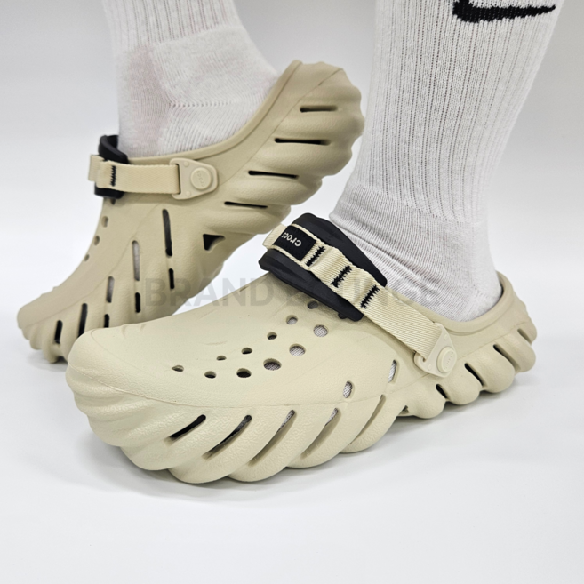 크록스 정품 크록스 에코 클로그 남여공용 샌들 슬리퍼 + 파우치