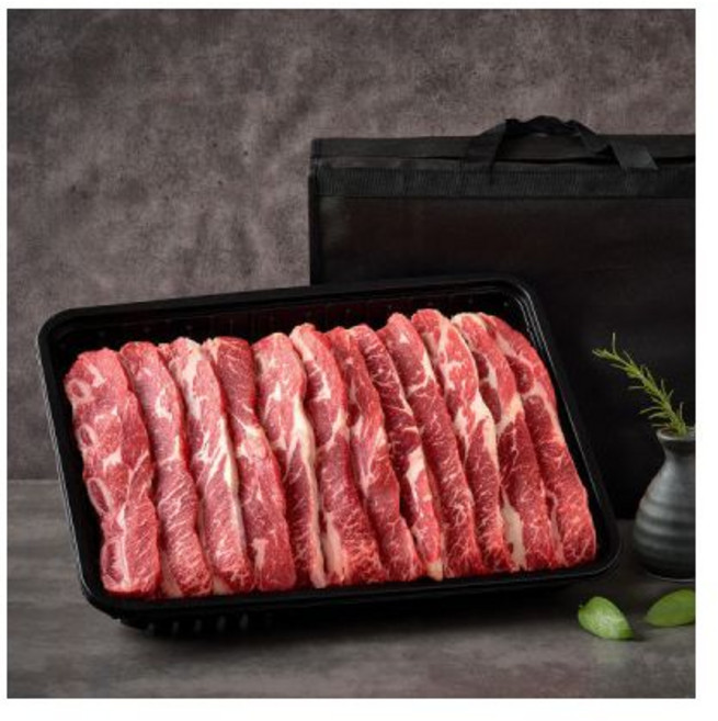 15+5%)미국산 초이스등급 블랙앵거스 LA갈비 3kg 선물세트