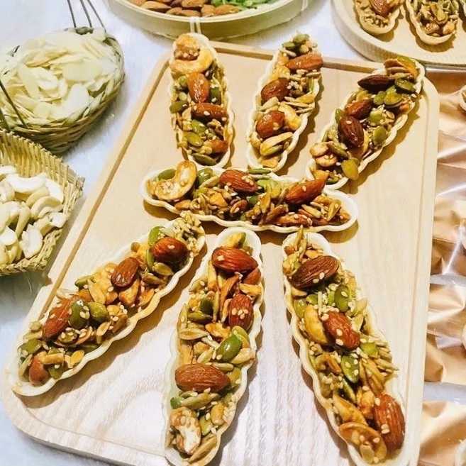 영양 믹스 넛 케이크 - banh thuyen hat dinh duong, 5개, 250g - 쿠팡