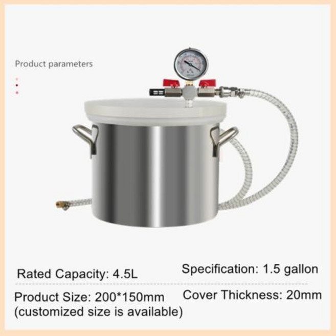 탈포기 진공 레진 실리콘 거품 제거 배럴 박스 탱크 산업용 방울 실리카 겔 펌프 에폭시 송진 실험 장비, 1. 인디고