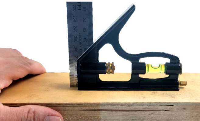 콤비네이션 스퀘어 직각자 각도자 각도기 직각기 목공자 401-0847, 401-0847(150mm), 1개