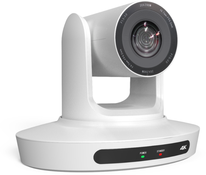 [AVMASTER] PTZ-AT204K / 20배 광학줌 / SONY CEMOS / 화이트 / POE / 4K / AI자동추적