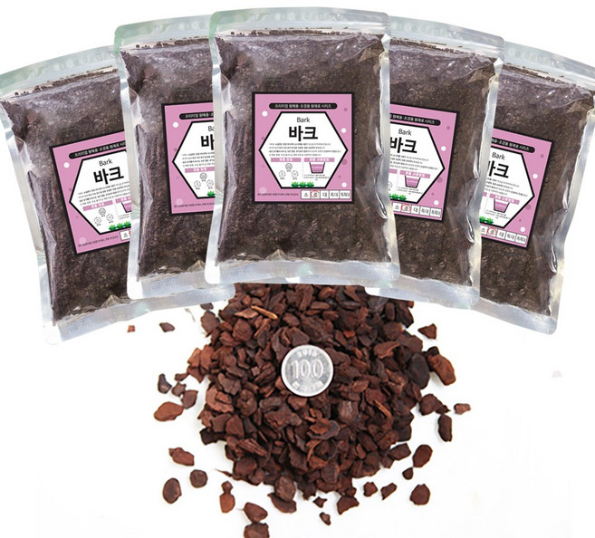 세경팜 오키아타 프리미엄 바크 중, 5개, 2L