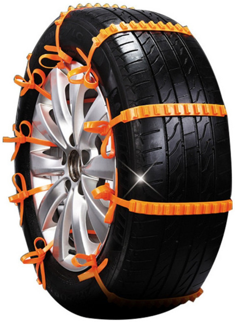 바이올 눈길운전 자동차 케이블타이 스노우체인, 20개