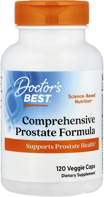 건강챙기세요 Doctor's Best 종합 전립선 포뮬라 베지 캡슐 120정 백살까지오래오래, DoctorsBest종합전립선포뮬라베지캡슐120정, 1개 - 쿠팡