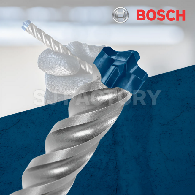 [BOSCH] 보쉬 4날 SDS PLUS 7X 비트 규격5mm 전장115mm 165mm 215mm 모음 함마드릴/해머드릴, 5mmx215mm, 1개