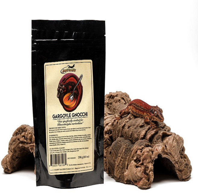 리핀리치스 가고일 뇨끼 슈퍼푸드 크레스티드게코 파충류 먹이, 100g, 1개