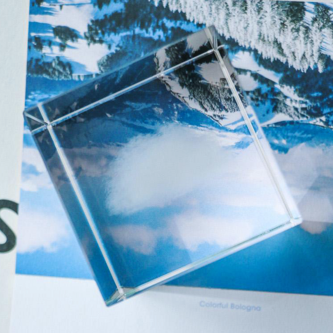 감성 아크릴 하트 구름 달 큐브 5cm 6cm 오브제, [2.일반구름-5cmFIVE]