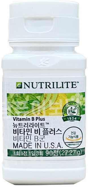 암웨이 비타민 비 플러스 90정 + 휴대용물티슈 증정, 1개