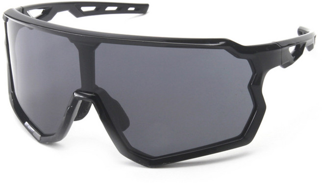 大框太陽眼鏡 戶外耐磨抗衝擊運動護目鏡, 1個, 如圖所示