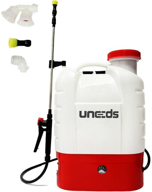 농약 분무기 충전 소독 방역 전동 분사기 자동 압축, 전동분무기 16L, 1개