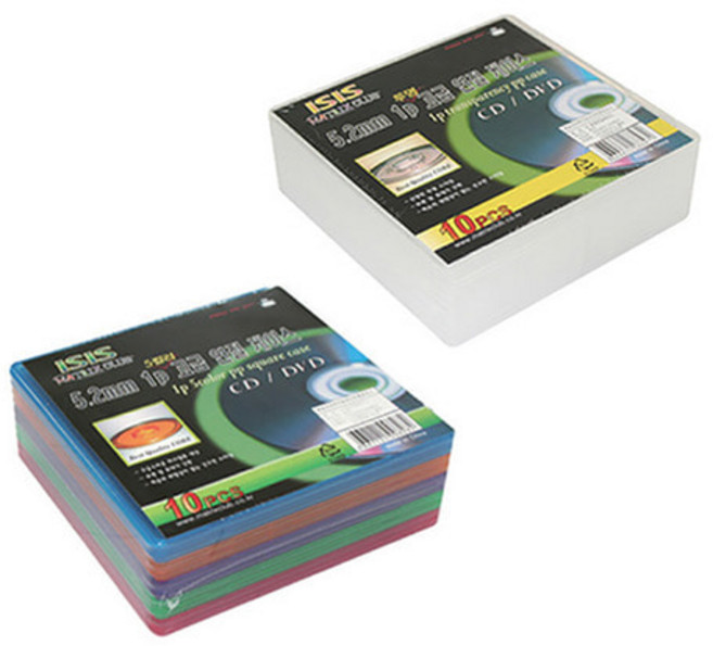 CD DVD 연질케이스 10입 CD케이스