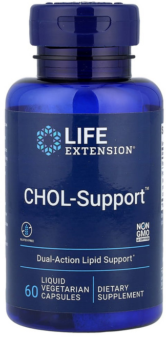 라이프익스텐션 콜-서포트 리퀴드 베지테리안 캡슐, 1개, 60개입, 60정