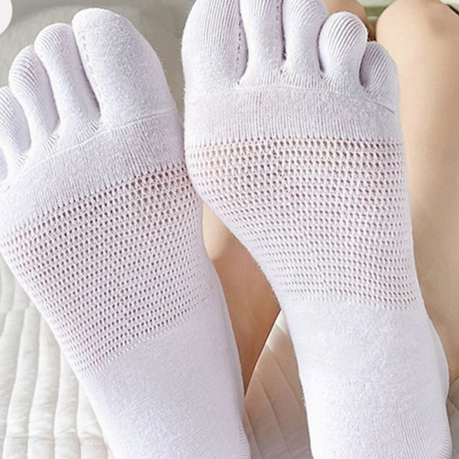 발가락양말 남성 메쉬 통풍 논슬립 발냄새 흡수 스포츠 면