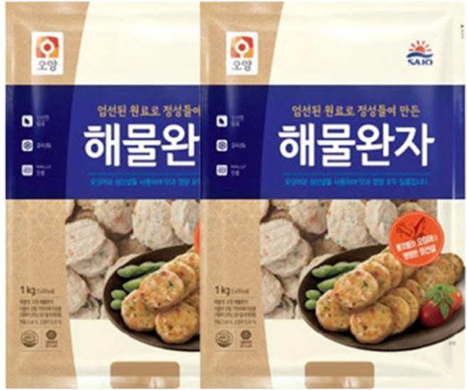 사조오양 해물완자 1kg x 2개