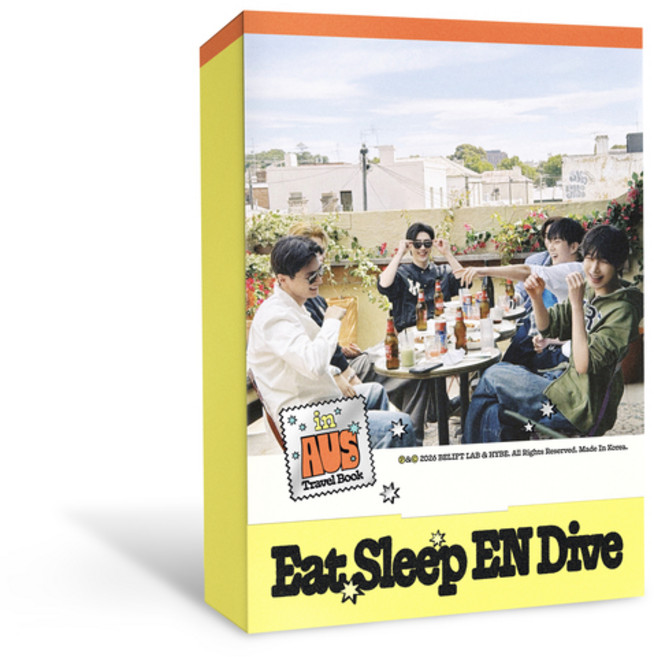 ENHYPEN (엔하이픈) [먹고 자고 빠지고 in 호주] TRAVEL BOOK, 내용참조, 내용참조