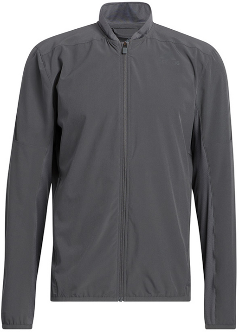 아디다스 남성용 다크그레이 트레이닝 자켓 - 모노플로우 라인 / 경량 스포츠 아우터