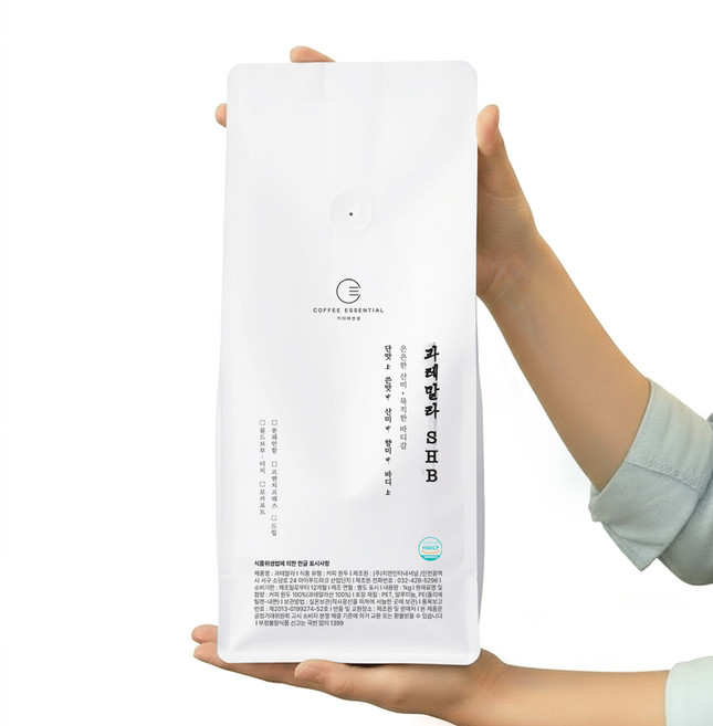 [커피에센셜] 과테말라 SHB 원두커피, 1kg, 분쇄안함(홀빈), 1개