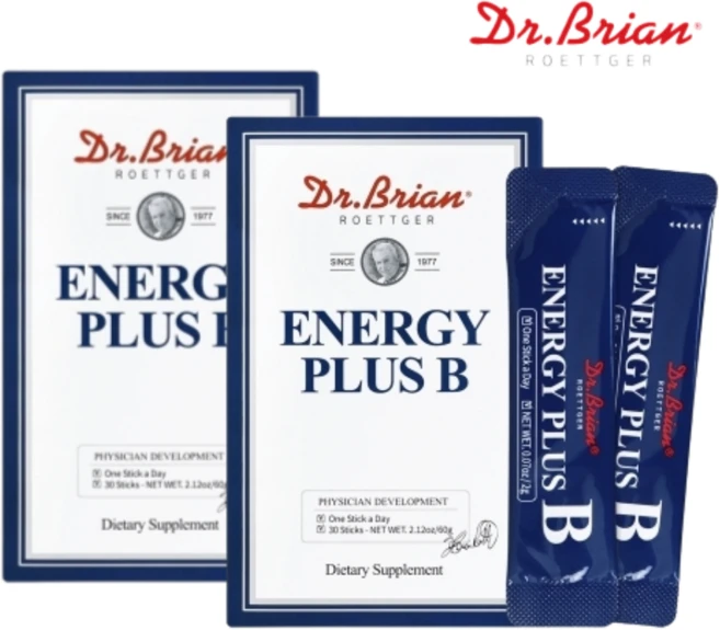 활력 비타민 B군 비타민비 닥터브라이언 에너지 플러스 수용성 비타민B 가루, 60g, 2개 - 쿠팡