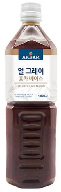 (아크바) 얼그레이 홍차 베이스 - 1000ml 아이스티 밀크티, 1개, 1L