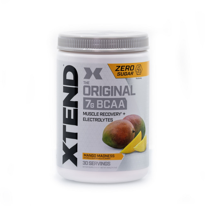 Xtend BCAA支鏈胺基酸補充粉 芒果口味, 405g, 1罐