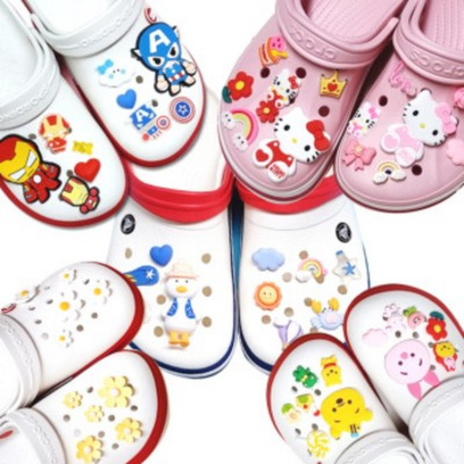 신꾸 실내화 신발 꾸미기 파츠 세트