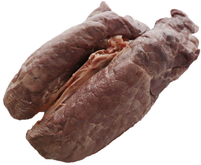 냉장 삶은 돼지 허파 한마리분 약 450-800G 국내산, 450g, 1개