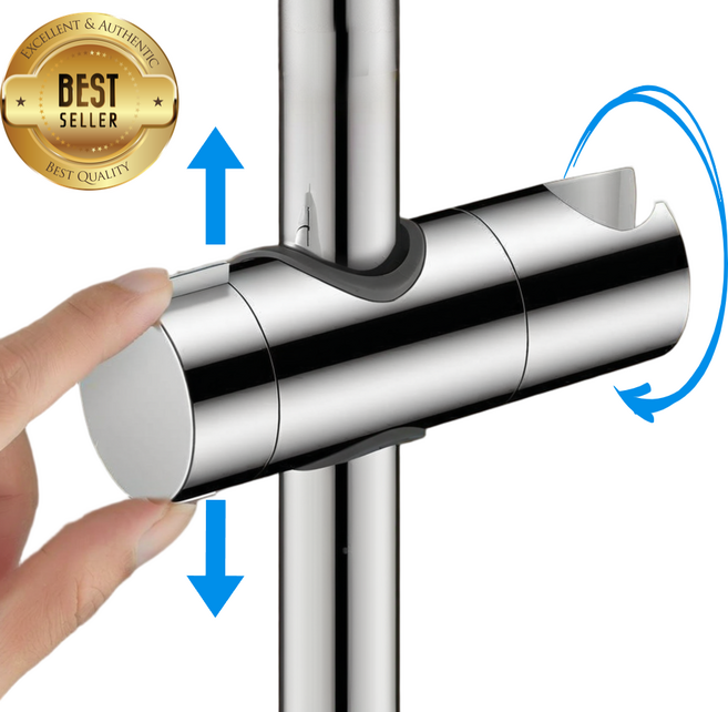 더앤모어 쏙끼움 샤워기 거치대 슬라이드 360도 회전 자유 조절