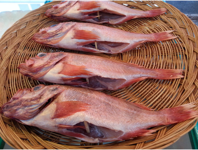 반건조생선 말린생선 빨간고기 37-41cm 3마리 파는곳 싱싱수산, 1개, 37~41cm