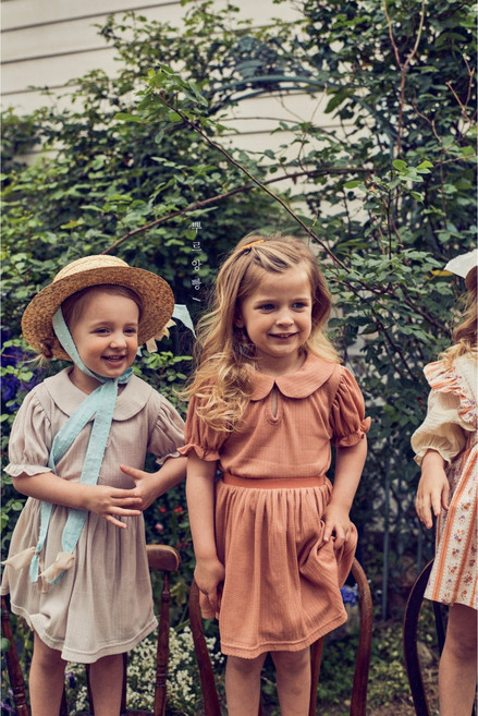 뿌르앙팡 몰리sk 몰리블라우스 북유럽풍 아기옷 유아 아동 감성룩 자매룩 프릴 카라 딸룩 상하세트 추천 테니스스커트 여아 공주님 등원룩