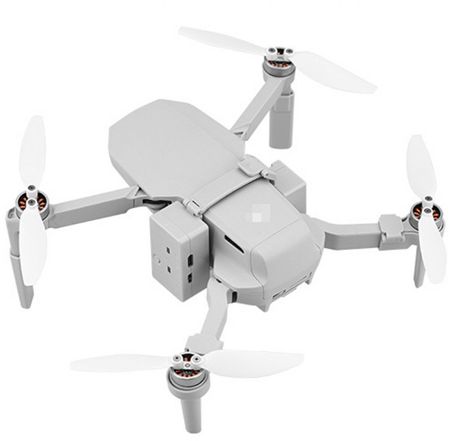 DJI용 드랍 스키드 공중 투하 장치 드론 낙하 시스템 낚시 Mini 4K / Mini SE / Mini 2 / Mavic Mini, 1개, (미니) 드랍스키드(그레이)