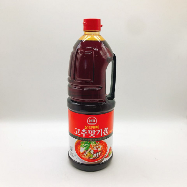 해표 요리백미 고추맛기름 1.8L 1개