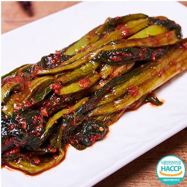 순천 개랭이 홍갓김치 1kg, 1개