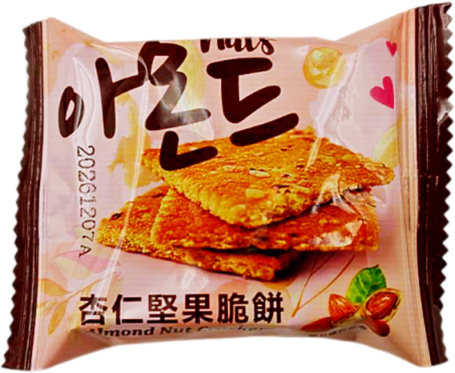 杏仁堅果脆餅, 600g, 1套