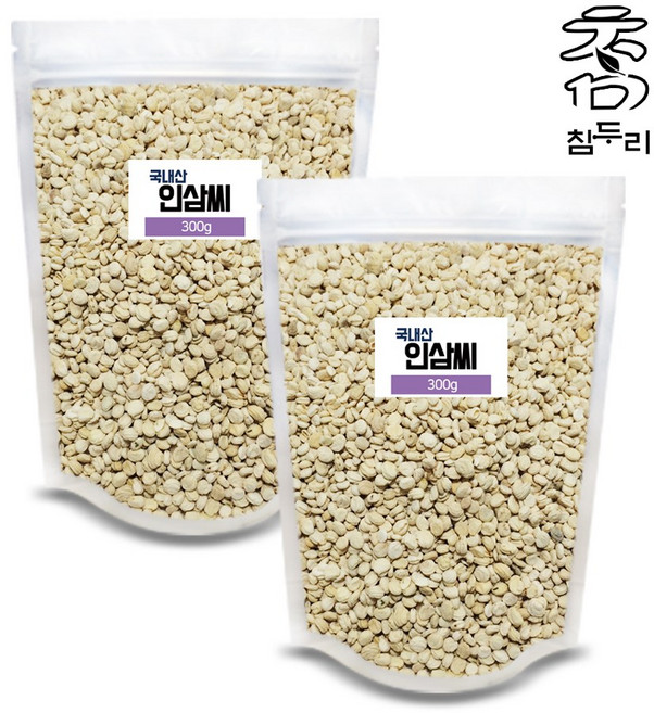 참두리 국산 인삼씨 인삼씨앗, 300g, 2개