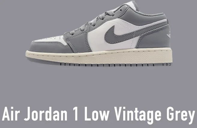 Air Jordan 1 Low Vintage Grey