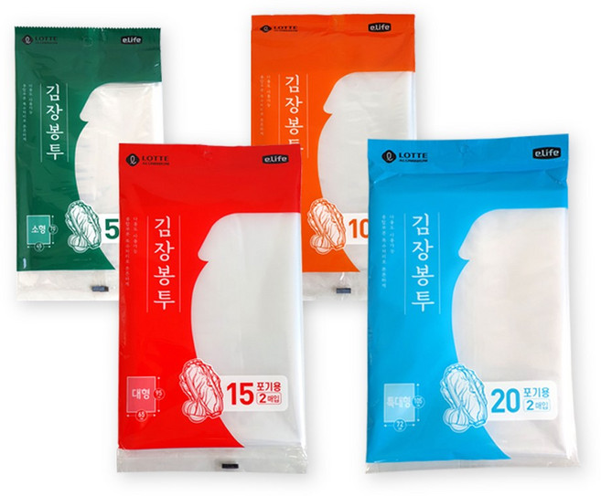 롯데 김장봉투, 2개입, 1개