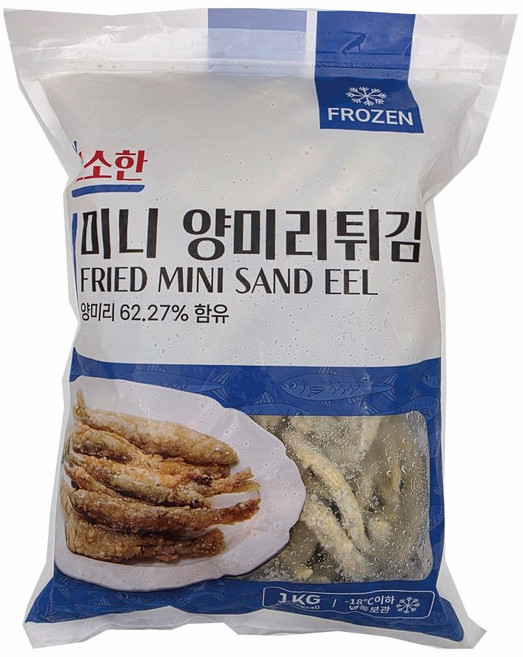 농우 미니 양미리튀김 1KG, 1개