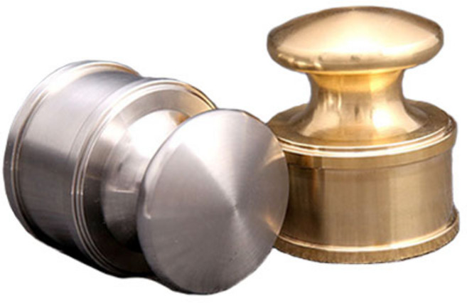 문진 쇠문진 누름쇠 손잡이형문진 재단용문진, 1개, 골드문진