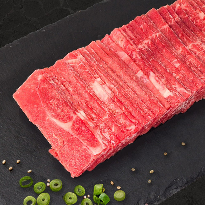 바비큐브 불초밥용 소고기 목심, 1개, 600g