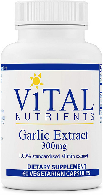 Vital Nutrients 마늘추출물 900 mg 60 비건캡슐, 1000, 1개