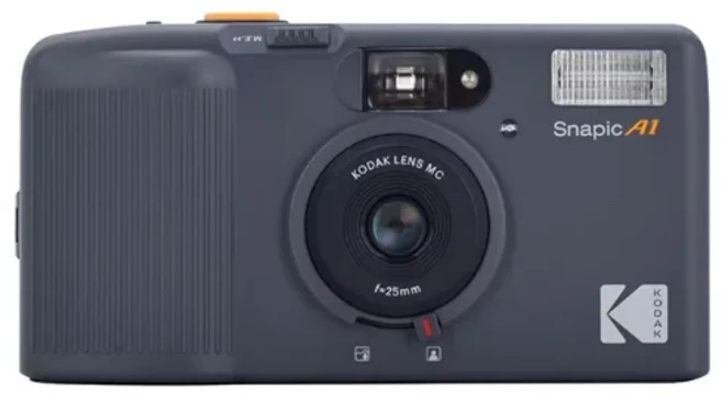새로운 코닥 스냅픽 A1 35mm 유리 렌즈 필름 카메라 다중 노출 완전 자동 풀 프레임 기계 135 필름 카메라, 01 China Mainland, 01 Grey