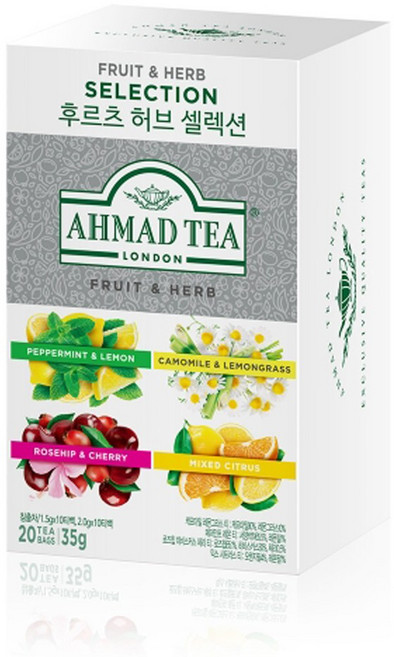 아마드티 후르츠 허브 셀렉션, 35g, 20개입, 1개