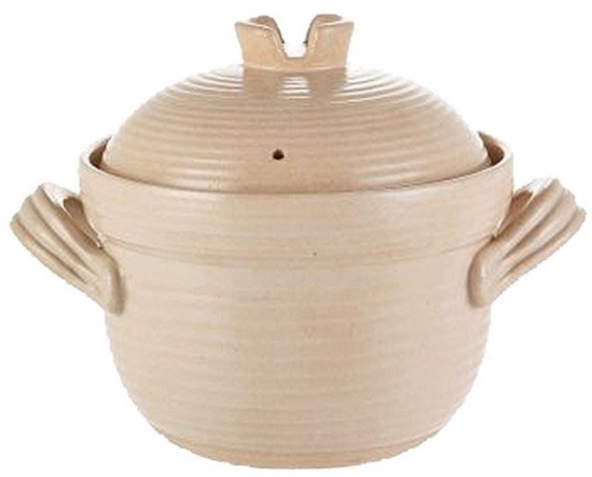 ONE TWO POT 萬土燒 日式雙蓋砂鍋 陶鍋 飯鍋 2000ml, 26cm, 1個