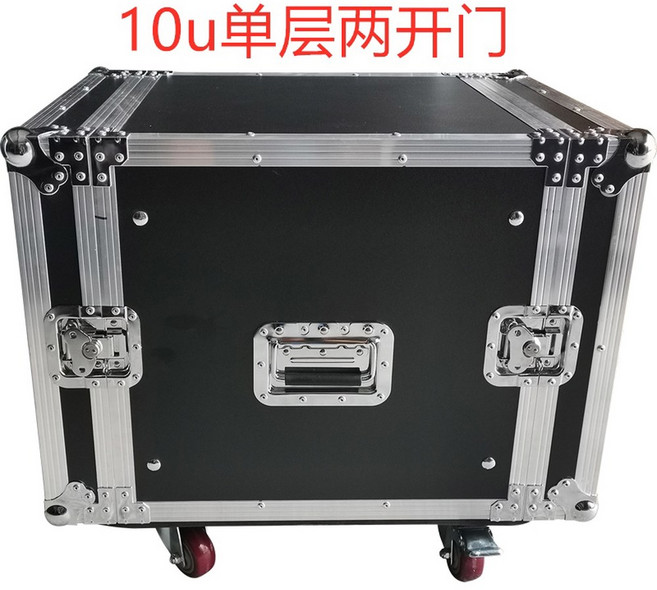 12U 이동식 랙 무대 렉 스피커 방송 음향장비 음향 랙케이스 캐비닛, 1 10u 홑겹 양문, 10u 홑겹 양문 안높이 45cm