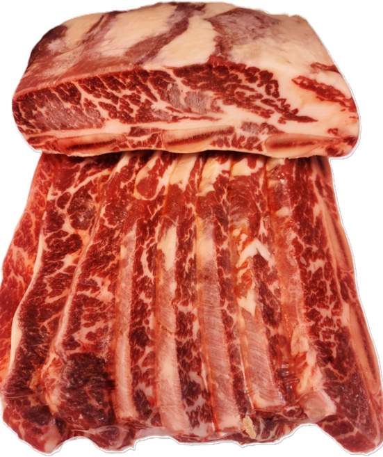 미국산 LA갈비 최상급 245E 초이스등급 6 7 8 번 꽃갈비(구이용), 1kg, 1개