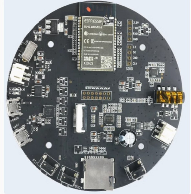 호환 ESP32 Korvo AI 음성 개발 보드 다중 마이크 단일 칩 인식, 1개