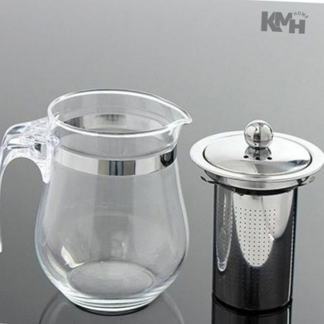 차티포트 2p 아기 허브, 투명, 1개, 500ml