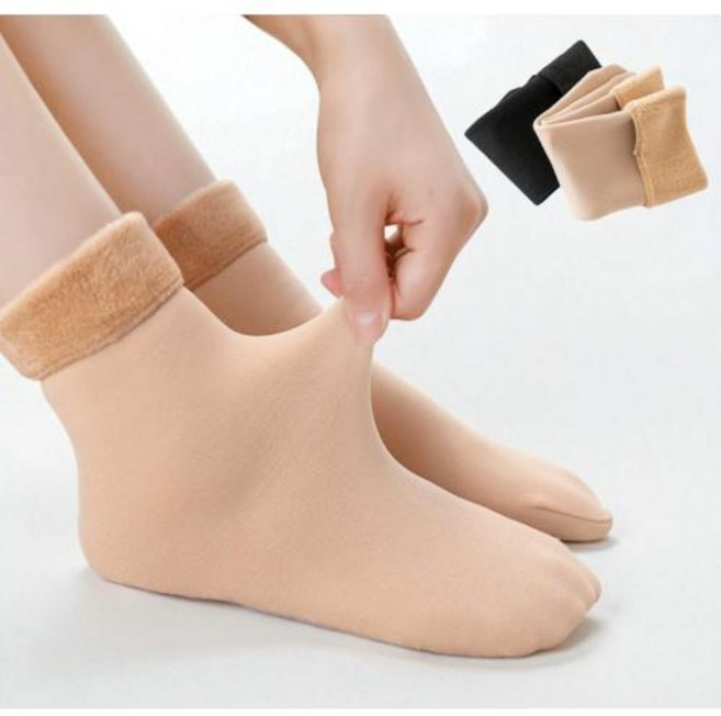 겨울 융털 기모 보온 양말 발열양말 수면양말 따뜻한 털양말